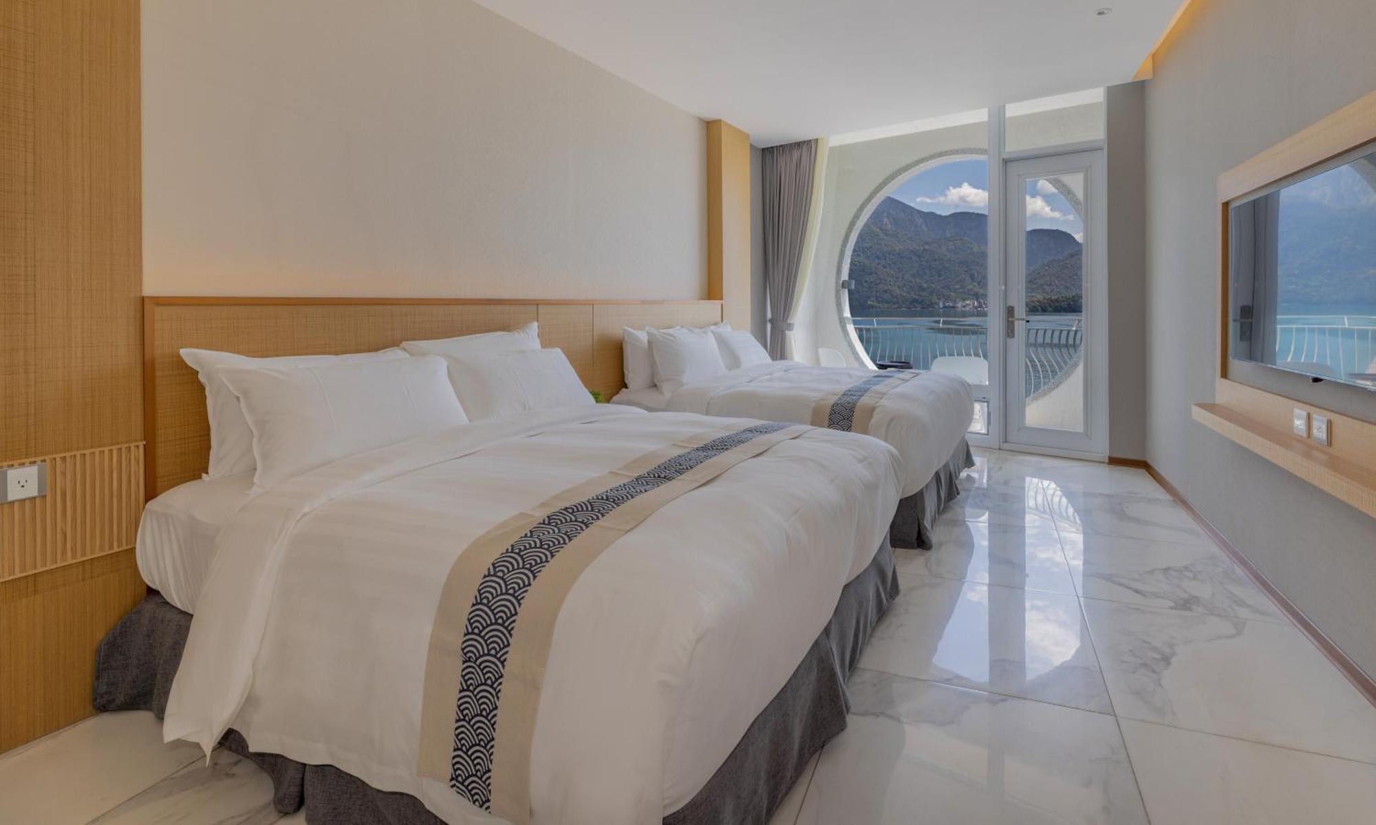 Sun Moon Lake Apollo Resort Hotel Jücsi Kültér fotó